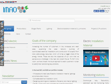 Tablet Screenshot of imaogroup.com